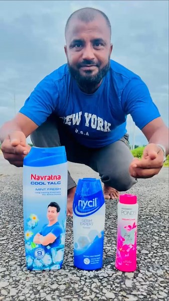 Best Navratna powder & Nycil Powder Vs Ponds Powder Unboxing Deko 😱