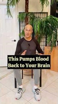 This Pumps Blood Back to Your Brain! #drmandell #blood #brain #circulation
