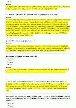 Integrated Math 1 Pre test & Trivia Exam Questi video