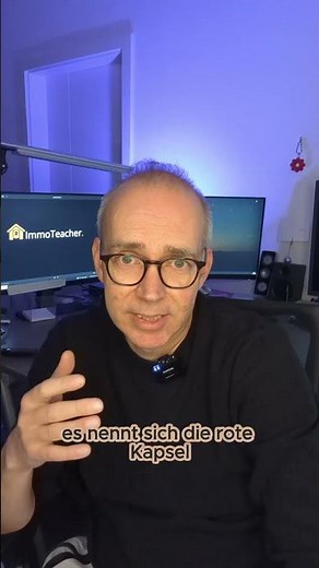 💊 Rote Kapsel: Das geheime Tool für Mieter & Käufer #ImmoTeacher #Immobilien #Wohnungssuche