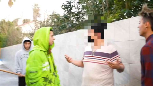 Crazy neighbor gets angry at us!