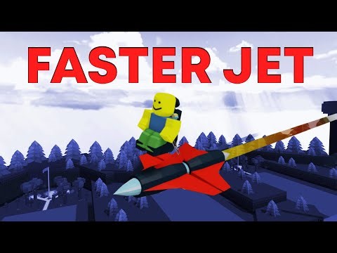 How To Make Jets FASTER In Roblox Build A Boat