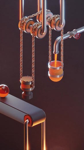 Monjolo 3D: Satisfying Blender Animation Loop