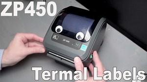 Watch Thermal Label Printer ZP450 Explained and Demo on Amazon Live