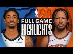 NEW YORK KNICKS vs MEMPHIS GRIZZLIES | FULL GAME HIGHLIGHTS | November 11, 2025