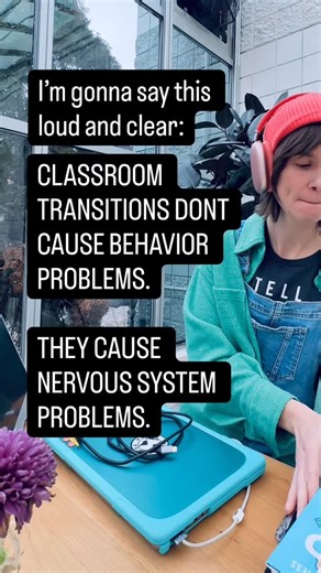 Teaching To A Riot | Teachers write this down: 🗣️ There are 1000s of ways to regulate the nervous system during transitions and NONE of them have to do with... | Instagram