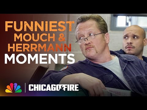 The Funniest Mouch and Herrmann Moments | Chicago Fire | NBC