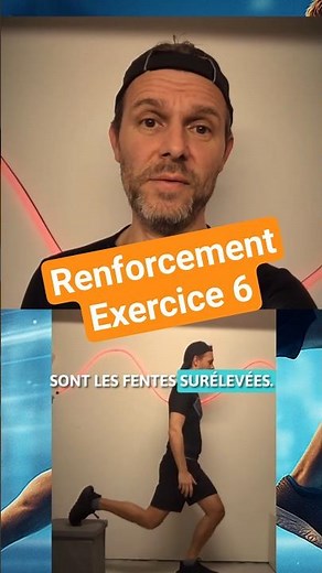 Routine de renforcement musculaire : Les fentes #running #trailrunning #renforcementmusculaire