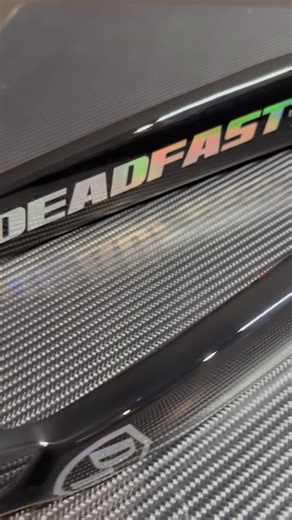 DeadFast Racing on Instagram: "Colour way #4 “chromatic” full gloss black with our signature rainbow chrome logos 🤘"
