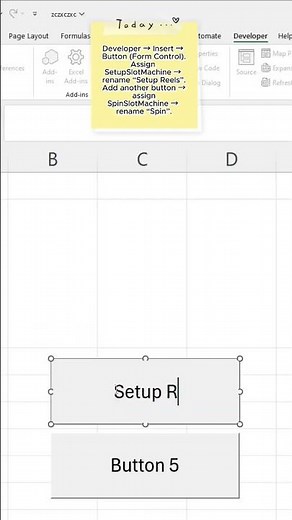 Turn Excel into a Slot Machine! 🎰 | Fun VBA Macro Tutorial for Beginners