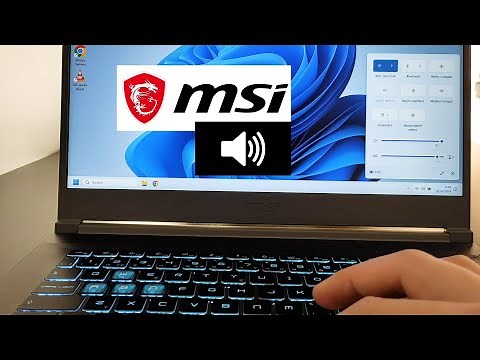 MSI Laptops no sound problem | Solution Revealed