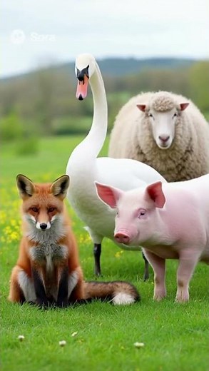 Female Animals in Springtime