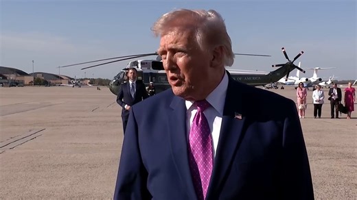 "What is your backup plan if there's no deal to open the Strait?"- You don't need a backup plan. Their military is 'gone', Trump responds.