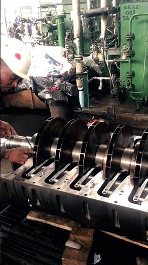 Centrifugal compressor overhauling