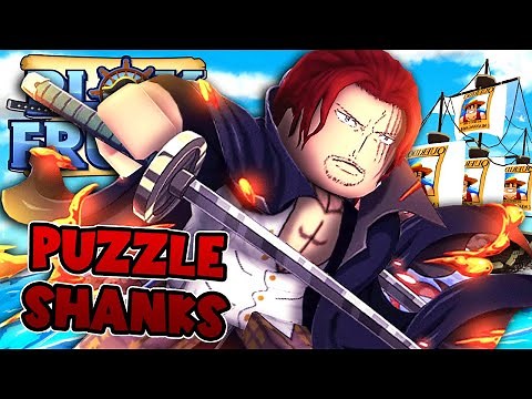 COMO HACER EL PUZZLE DE SHANKS DE LA SELVA EN BLOX FRUITS DE ROBLOX