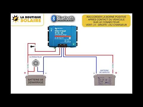 Guide de montage : Installation d'un Chargeur Orion Tr Smart Isolé VICTRON ENERGY