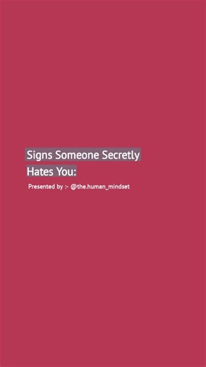 THE HUMAN MINDSET | The most dangerous dislike is the one hidden behind politeness. Awareness doesn’t make you negative — it makes you protected. Read... | Instagram