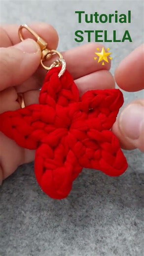 Nuovo Tutorial Stella ad Uncinetto con fettuccia