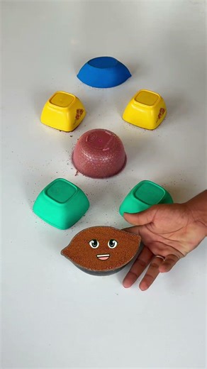 Most Satisfying Sand Cake Cutting Ever | Kinetic Sand ASMR Relaxing #shorts
