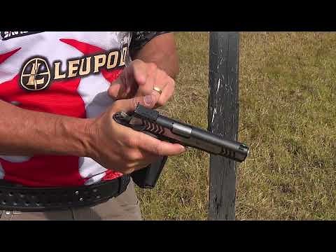 PISTOL SHOOTING PROPER STANCE & GRIP