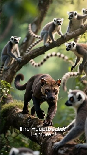 😲 The Fossa – Madagascar's mysterious predator with incredible abilities!