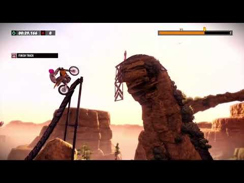 Trials Rising - Canyon Crash - Gold Medal