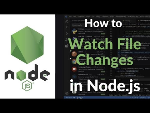 How to Watch File Changes in Node.js | Real-Time File Monitoring with fs.watch and fs Module