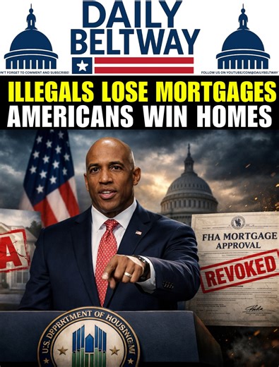 Trump administration ends FHA mortgages for illegal immigrants in major victory for American homeowners. HUD Secretary Scott Turner revealed Biden's team turned a blind eye while taxpayer-backed home loans went to non-citizens during unprecedented housing crisis. Over twelve million illegal crossings drove costs sky-high and priced out legal residents from homeownership. New policy through Mortgagee Letter 2025-09 limits Federal Housing Administration eligibility strictly to U.S. citizens and pe