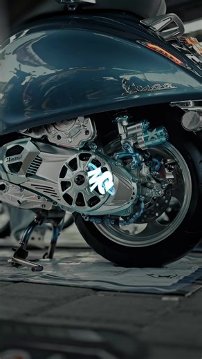 Vespa Sprint modification ideas: VespaMatic style tips