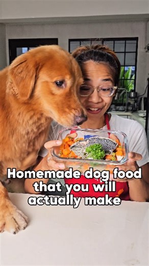 Nadia & Reggie | Mom & Dog Adventures on Instagram: "✨️ Fish & Vegetable Medley: 1 Pot Recipe for Dogs Ingredients: 🐟🥕🌱 - 2 white fish fillets (such as cod or tilapia) deboned - 1 cup diced carrots - 1/2 cup chopped green beans - 1/2 cup chopped sweet potatoes - 1/4 cup chopped parsley - 4 cups water 🍲 Instructions: 1. Place all ingredients in the slow cooker 2. Stir to combine 3. Cover and cook on low for 4-5 hours until the fish is cooked and the vegetables are tender 4. Let it cool before