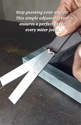 ​Mastering the Perfect Miter: Simple DIY Metal Marking Hack