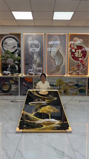 Custom lukisan porcelain diamond 5D painting. Menerima pesanan custom pembuatan painting lukisan untuk foto keluarga, logo brand /cv,pt, dan pajangan dinding Custom ✓ painting berbahan porcelain & aluminium . ✓ customer juga dapat request ukuran dan gambar. ✓ proses pengerjaan butuh waktu 8-18hari saja. ✓ pengiriman seluruh Jakarta free (S&K BERLAKU). MA@823.&(6X)T.96 #lukisanmaitreya #lukisanbuddha #lukisandinding #lukisanpajangan #lukisan5d dekorasirumah