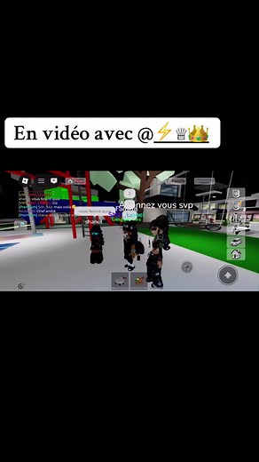 Salut les Lions ici SNM_Lionel la je suis en vidéo avec@⚡♕︎👑 abonnez vous a nos compte merci de liker la publication #fyp #pourtoi #viral #Roblox#amitié