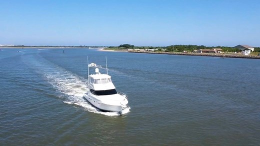 “Can’t Buy Time” is an exquisite 48 Silverton Convertible that was just refit with a Tommy Bahama interior. The hull was designed by the famous Donald Blount and offers an excellent soft dry ride, 13 degree transom deadrise and a sharp entry. Offering a 3 stateroom and 2 head layout with a very spacious salon and galley. Beautiful cherry woodwork throughout. “Can’t Buy Time” is ready to cruise to any destination you would like to travel to. Powered with Volvo D-12 715hp and only 800 hours and cu