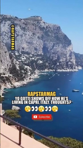 🇮🇹 Yo Gotti Is Living Like Royalty In Capri! 🔥