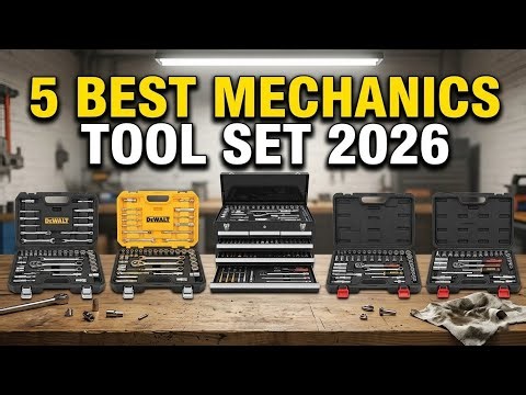 ✅Best Mechanics Tool Set 2026: Top 5 Kits for Beginners & Pros