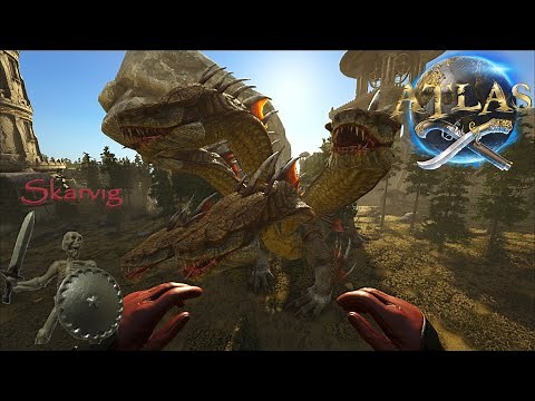 Killing the Hydra and Clearing a Power Stone - Atlas Single Player - S2 EP13