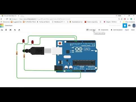 Arduino en Tinkercad #2: Encenciendo y apagando LEDs
