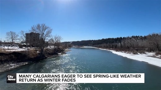 Many Calgarians eager to see spring-like weather return as winter fades