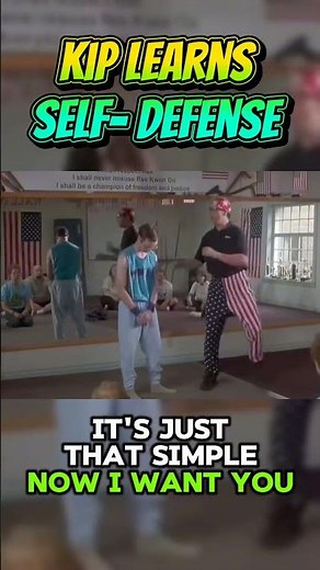 Napoleon Dynamite (2004) Rex Kwon Do’s “Grab My Arm” Scene Kip Gets a Lesson in Self Defense