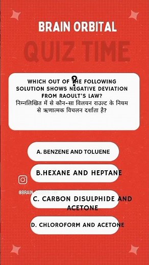class 12 Chemistry MCQs #shorts