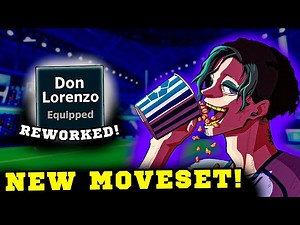 DON LORENZO NEW REWORKED MOVESET IS CRAZY... (NEW UPDATE!) | Blue Lock Rivals