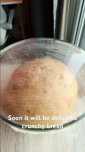 Making bread - Dough Rising Timelapse