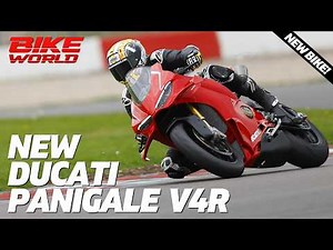 NEW DUCATI PANIGALE V4R | ON TRACK FIRST RIDE