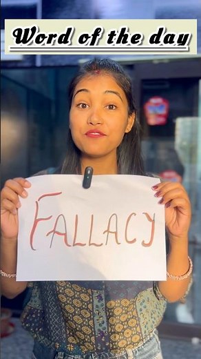 Fallacy Explained under 30 Seconds | Stop Thinking Wrong! 🤯 #learnenglish #englishpractice
