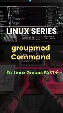 Linux groupmod Command Explained in 60 Seconds 🔥 | Rename & Change GID Fast #shorts