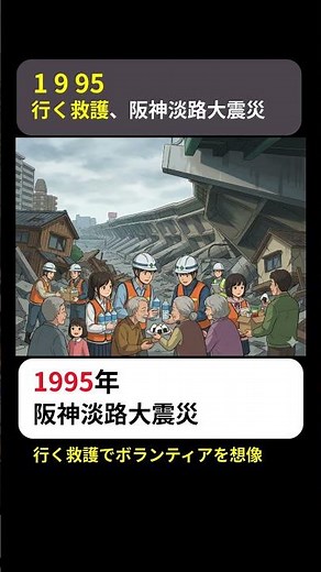 語呂合わせ暗記：1995年 阪神淡路大震災