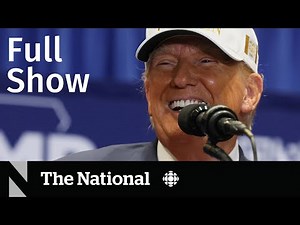 CBC News: The National | Trump wins Iowa Republican caucuses