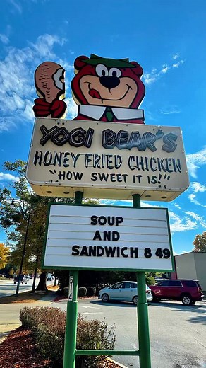 I made a quick road-trip to Hartsville, SC to visit the famous Yogi Bear Honey Fried Chicken 🍗! Wait until you hear that crunch !! #hartsvillesc #yogibearfriedchicken #foodreview #kenwalkertherealtor #travelinfluencer | Ken Walker