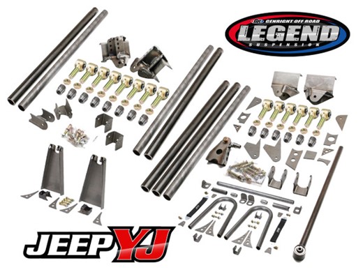Jeep YJ Legend Suspension Package